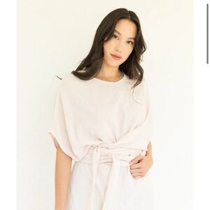 Suunday Dolman Dress in Eggnog